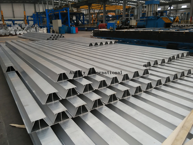 Profil diekstrusi aluminium untuk helipad