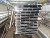 Profil aluminium untuk stok kereta api