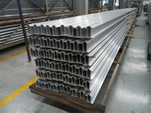 Profil aluminium untuk stok kereta api