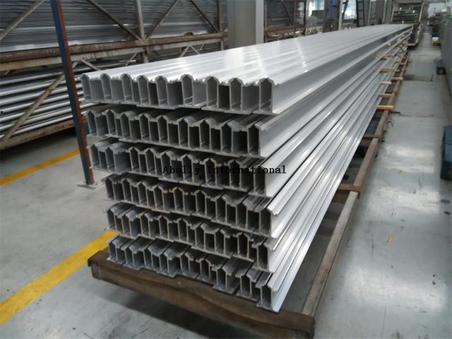 Profil aluminium untuk stok kereta api