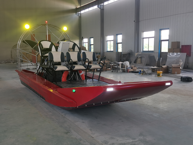 Abelly All Welded Aluminium Airboat dengan China 250hp Motor