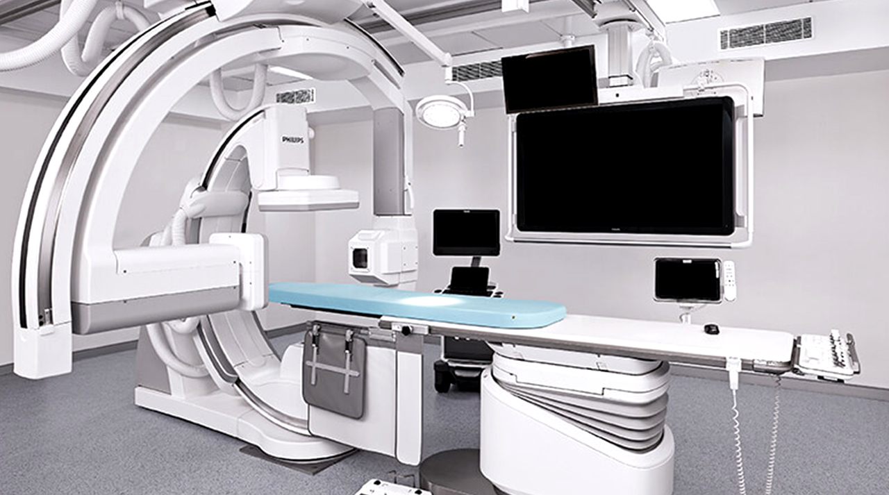 Aluminium C-Arc untuk Cath Lab