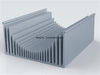 Profil diekstrusi aluminium untuk heatsink