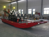 Abelly All Welded Aluminium Airboat dengan China 250hp Motor