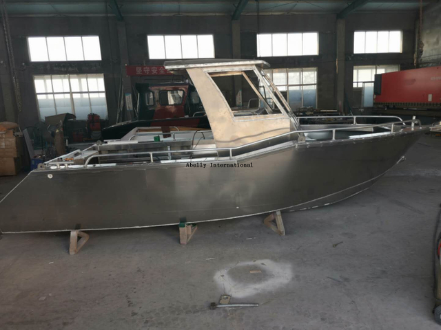 6.5m semua perahu walkaround aluminium yang dilas