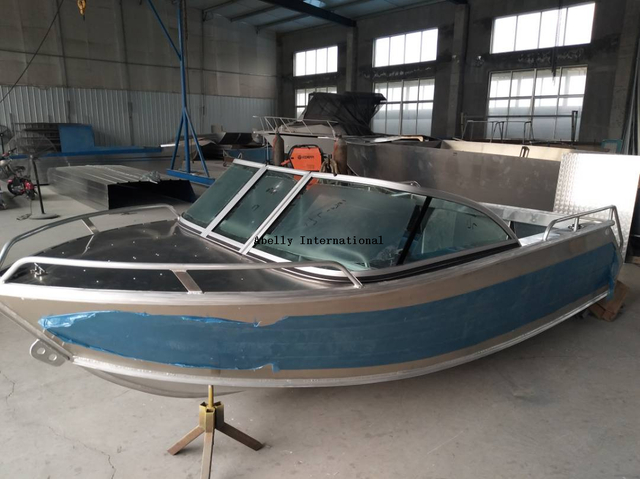 Abelly Aluminium All Welded 485R Runabout Boat
